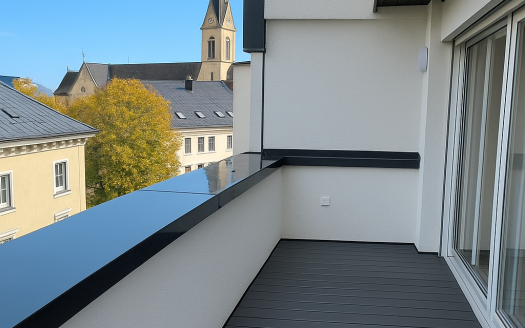 Stilvolles Wohnen mit zwei Balkonen und moderner Ausstattung