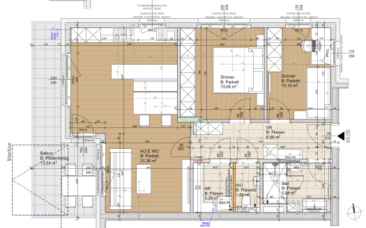 Hochwertige 3-Zimmer-Wohnung im Naturschutzgebiet Petschnigteich