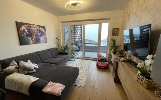 Modern wohnen: 3-Zimmer-Wohnung mit Bergblick in Wernberg