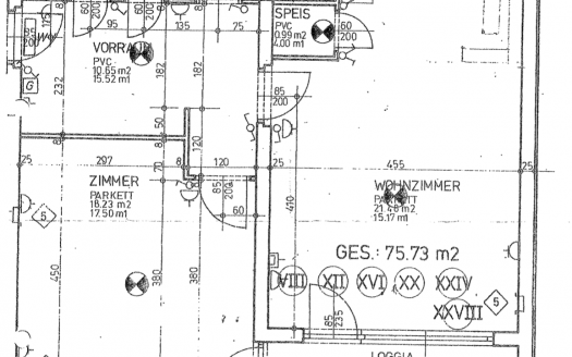 2-Zimmer-Wohnung mit 75 m², Loggia & Tiefgarage in Warmbad-Judendorf