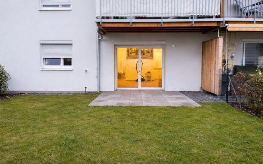 44 m2 Neubau-Gartenwohnung inkl. Tiefgaragenplatz in der Friedensstraße