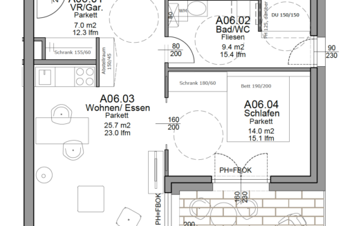 Moderne 2-Zimmer Wohnung in zentraler Lage – Villach Hauptbahnhof